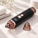 Clarity Cosmedics black Microdermabrasion Clarity Kit close-up