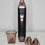 Clarity Cosmedics black Microdermabrasion Clarity Kit with collection cup and exfoliation heads